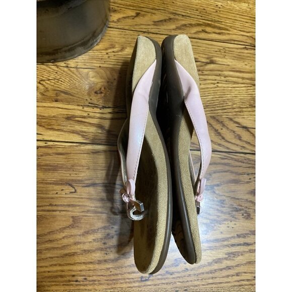 VIONIC Bella II Toe Post Casual Sandals Pink US Size 9.5 - Picture 4 of 6